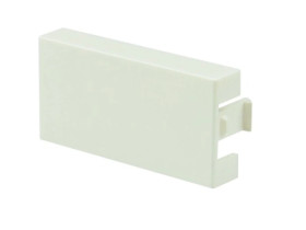 Zaślepka modułu 1M 22,5x45 biała Mediabox