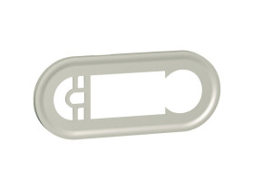 CELIANE Plakietka do termostatu program / tunera rds z wyświetlaczem tytanowa 068542 LEGRAND