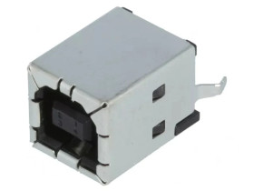 5787834-1 Gniazdo proste USB B na PCB THT PIN: 4