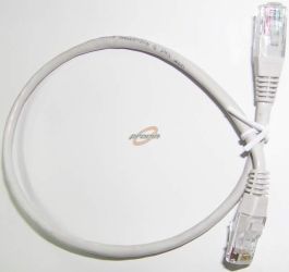 KOMPUTEROWY PATCHCORD UTP 15.0m SZARY