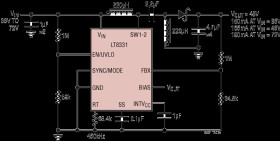 Low I Boost/SEPIC/Flyback/Inverting Converter with 0.5A, 140V Switch