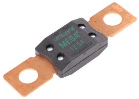 Bezpiecznik samochodowy, 125A kolor Zielony, Littelfuse 32V dc