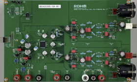 Zestaw badawczo-rozwojowy – analogowy, BD34352EKV 32-bit Stereo Audio D/A Converter, do uzytku z: BD34352EKV, Płytka