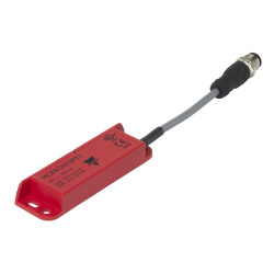 Safety magnetic sensor, rectangular