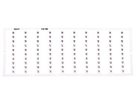 Oznaczniki Mini-WSB 10x 41-50 biały 248-506 /5szt./