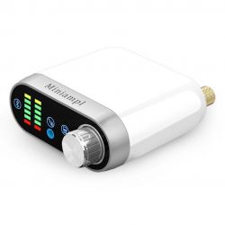 Wzmacniacz mocy 2x50W Bluetooth USB Aux VU