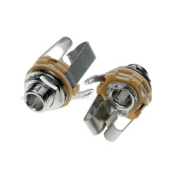 Gniazdo Jack 6,3mm proste do chassis #12B stereo SWITCHCRAFT
