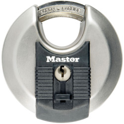 Master Lock M50EURD Excell&#x2122; Stainless Steel Discus 80mm Padlock