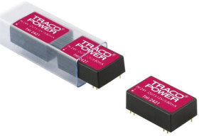 Przetwornica DC-DC, 2W, Uwe 21,6 → 26,4 V DC, Uwy 15V dc, Iwy 130mA, TRACOPOWER