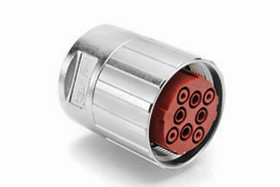 Złącze wielostykowe przemysłowe 8-pinowe M40 Montaż na kablu Wtyczka Amphenol Industrial