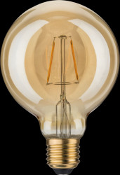 28399 LED filament bulb 1879 E27, 2.7 W, 170 lm, 1700 K