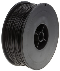Filament do drukarki 3D PLA Ø 1.75mm 300g Czarny RS PRO