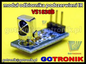 Moduł odbiornika podczerwieni IR VS1838B