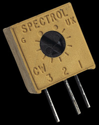 3386H-1-502LF Cermet trimmer, vertical, 10 mm, 5.0 KOhms