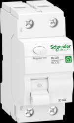R9R42225 Resi9 residual current circuit breaker, 1P+N, 25 A, 30 mA, type
