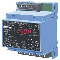 Ziehl T224071 TR 210 Temperature Controller KTY -270&#xB0;C to 1820&#xB0;C 5A