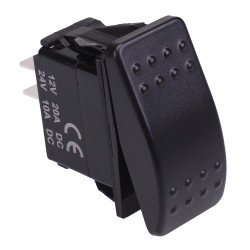 Off-(On) Momentary Automotive Rocker Switch SPST 10A 12-24V IP68