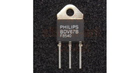 BDV67B silicon NPN Darlington transistor - Philips