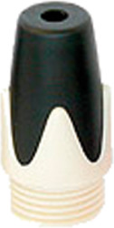 Cable grommet, white for jack plug, BPX-9-WHITE