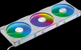 PH-F140D30R_DRGB_PWM_WT01_3P PHANTEKS D30, Reverse Airflow, D-RGB, 140 mm, white, 3P