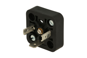 Wtyk; elektrozaworu; GSA2000 932591100; 3 tory; format A; poliamid (PA); proste; na panel; lutowany; 16A; 400V; 1,5mm2; IP65; Hi