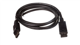 Kabel Połączeniowy Displayport 1.2 Typ Dp/Dp, M/M Czarny 2M Ak-340100-020-S