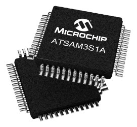Mikrokontroler Microchip SAM3S LQFP 48-pinowy Montaż powierzchniowy ARM Cortex M3 64 kB 32bit CAN: 64MHz RAM:16 kB