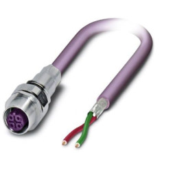 Kabel magistrali ze złączem Złącze M12 liczba rdzeni 2 długość 4m Rodzaj A Żeńskie