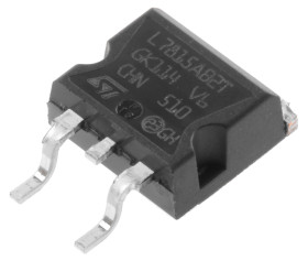 STMicroelectronics Regulator napięcia Powierzchnia L7815ABD2T-TR 35V 3-pinowy