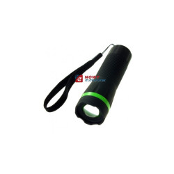 Latarka ręczna 1LED TS1181 ZOOM 3xAAA czarna