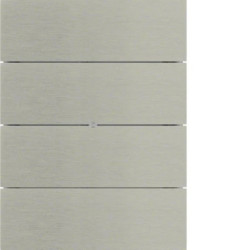 B.IQ Przycisk 4-krotny komfort, stal szlachetna nierdzewna 75164593