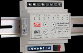 KAA-4R4V-10S KNX switching actuator, 4-channel, 10 A