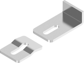Zestaw mocujący drabinę ZMD2 grubość blachy 4,0mm 405052 BAKS