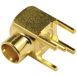 econ connect MCX6F Connector Socket right angle 50&#x3A9; 1 piece for GPS/WLAN