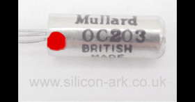 OC203 Silicon PNP transistor - Mullard