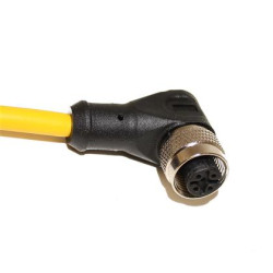 Mueller Electric Kabel siłownika czujnika Złącze A Złącze M12, Prosty kąt 4 długość 5 m Rodzaj A Żeńskie Złącze B