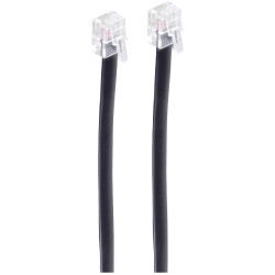 Shiverpeaks BS70086-6/6 Shiverpeaks Western Cable RJ12 6p6c 6 m Black ISDN