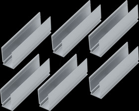 94215 Outd Plug&amp;Shine Neon strip clip, 5 cm, 6-pack