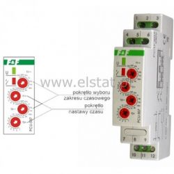 PCU507 Przekaźnik czasowy dwa czasy cykliczna 230V