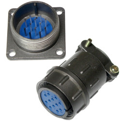 Złącze przem. DS-11-10-07-12-LYP Przemysłowe, Wtyk + Gniazdo