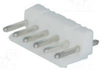 PC06M-W/3 Złącze mocy, wtyk prosty do druku - raster 3.96mm - 6pin - standard Molex - opakowanie 3 sztuki