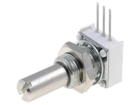 149-50K Potencjometr osiowy jednoobrotowy 50k 1W, 10, 6,35mm, THT