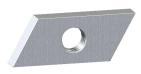 Standardowa nakrętka M6 do pinowych szyn aluminiowych NSYNM6 /100szt./