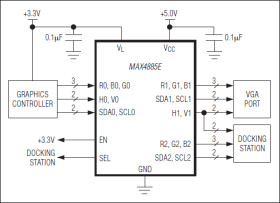 Ultra Low-Capacitance VGA Switch with ±15kV ESD