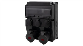 Rozdzielnica Caja 12M Scenic - Gniazda Proste 2X16a 5P, 3X230v /12 Modułów/