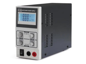 Whadda Dc lab switching mode power supply 0-30 vdc / 0-3 max with lcd display