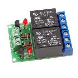 AVT1914 B - uniwersalny 2-kanałowy moduł przekaźnikowy. Zestaw do samodzielnego montażu