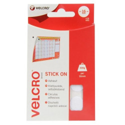 Velcro dots kit, shelf life up to 450 g, VEL-EC60227, package with 16 pieces