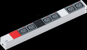800.0111 PDU, 1U, 6x C19
