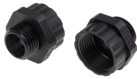 Adapter do dławnic kablowych gwint wew M20 gwint zew M16 Nylon 66 rozmiar gwintu M16 x 1.5mm RS PRO